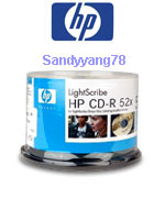 HP Lightscribe CD-R